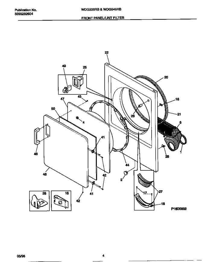 Diagram for WDG546RBD2