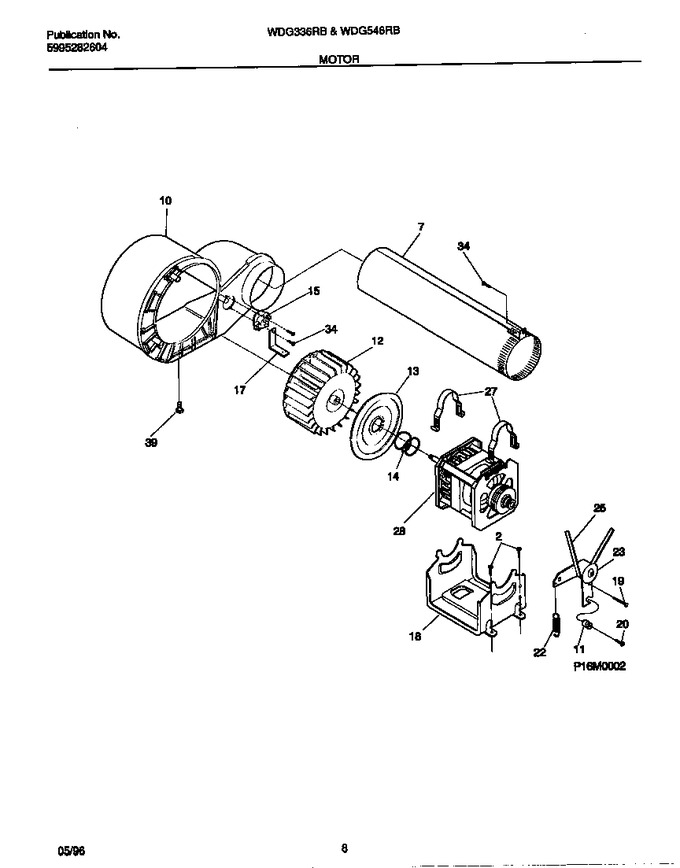 Diagram for WDG546RBS1