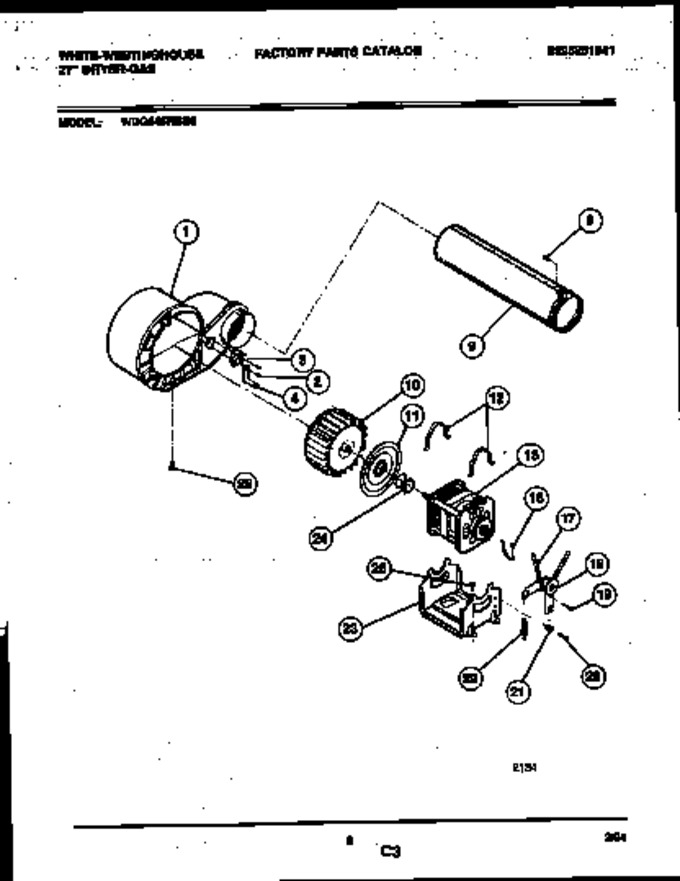 Diagram for WDG646RBSW0