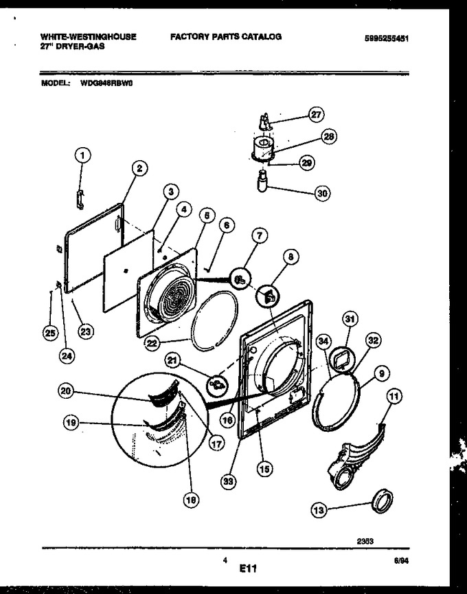 Diagram for WDG846RBD0
