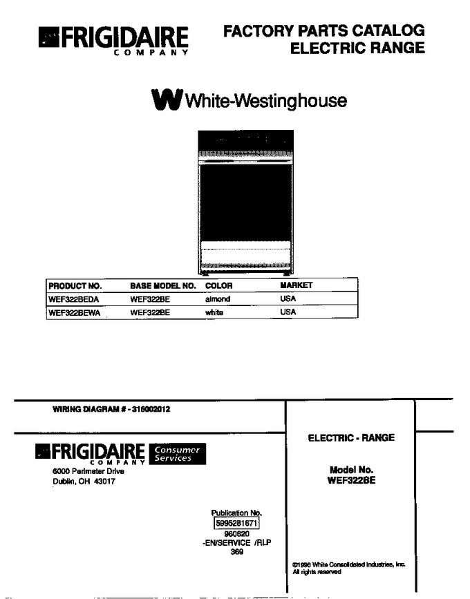 Diagram for WEF322BEDA