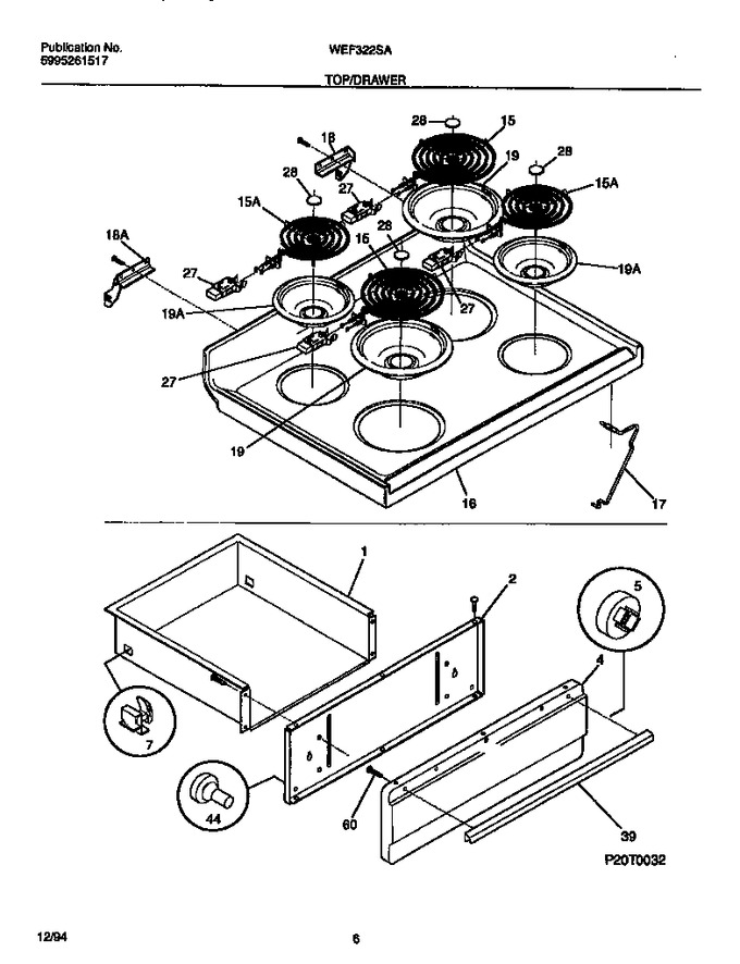 Diagram for WEF322SAWA