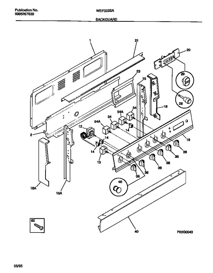 Diagram for WEF322SAWB