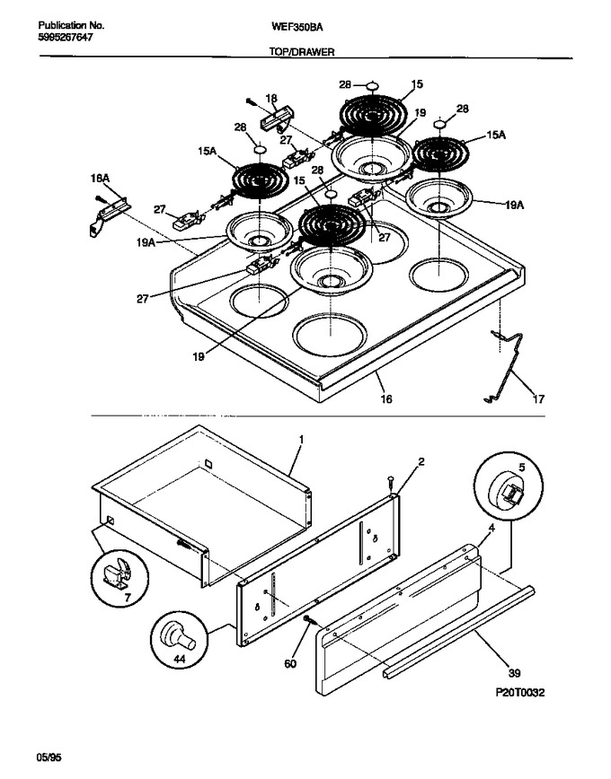 Diagram for WEF350BAWB