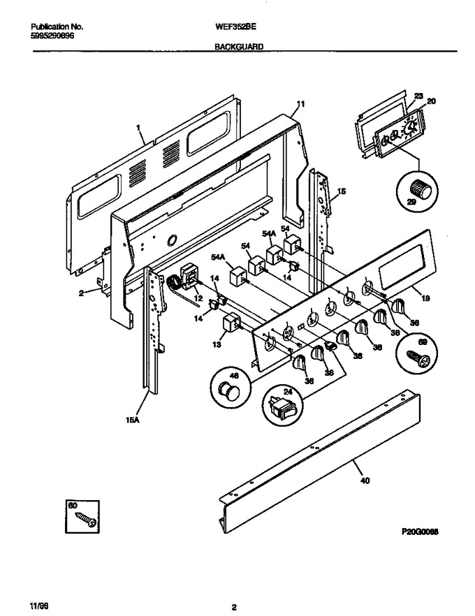 Diagram for WEF352BEWC