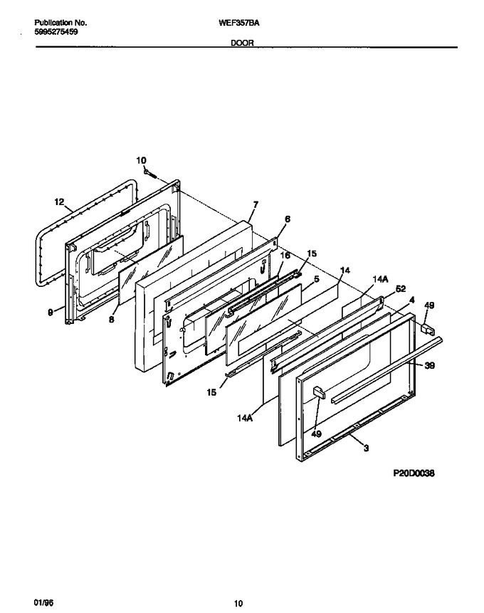 Diagram for WEF357BAWD