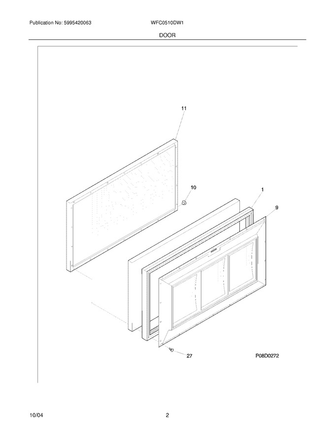 Diagram for WFC0510DW1