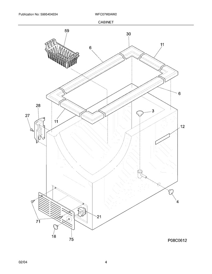 Diagram for WFC07M2AW2