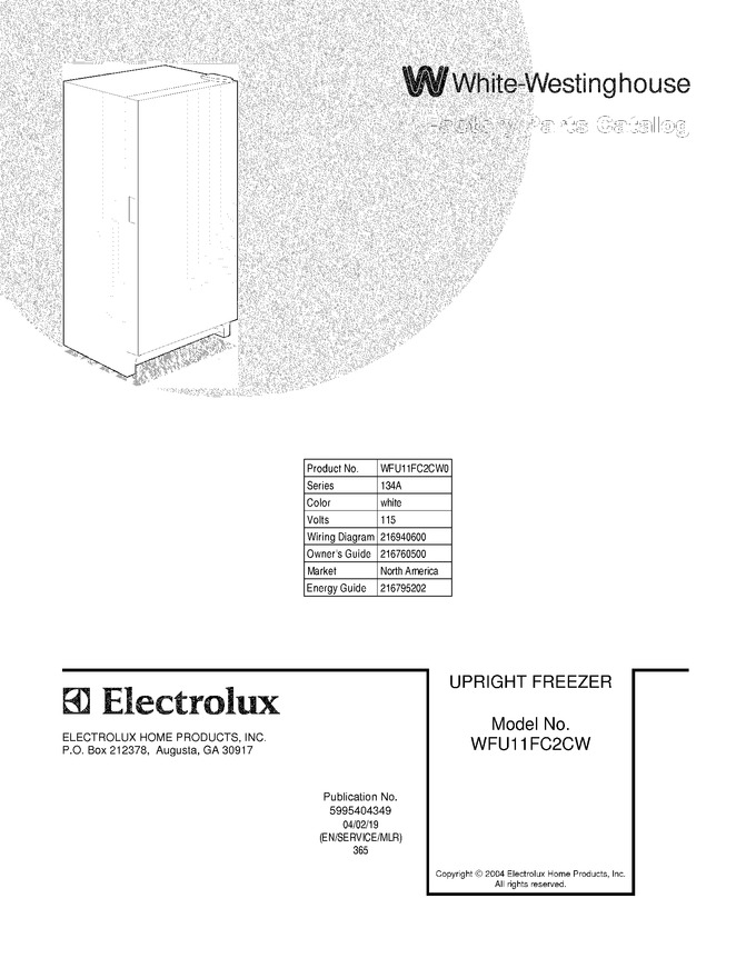 Diagram for WFU11FC2CW0