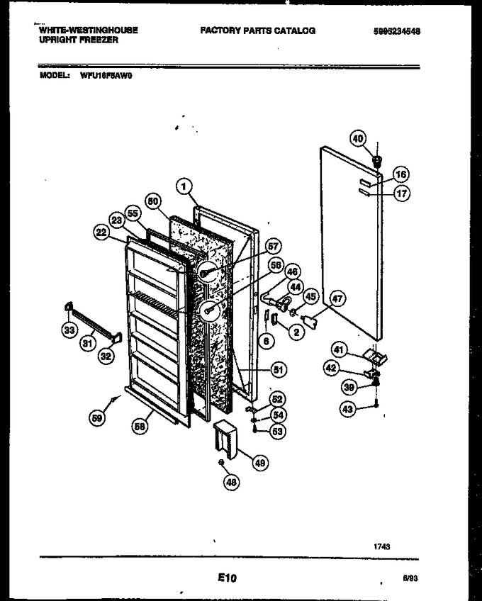 Diagram for WFU16F5AW0