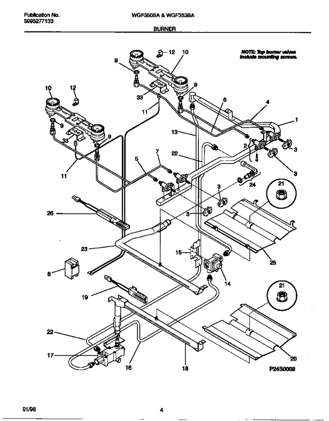 Diagram for WGF353BADE
