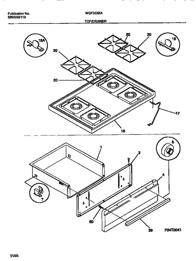 Diagram for WGF353BADA