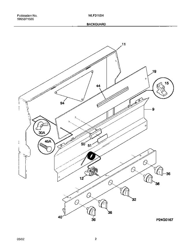 Diagram for WLF311SHDA