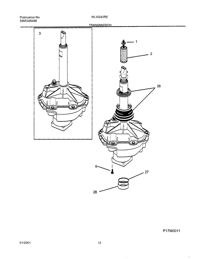 Diagram for WLXG42RED1