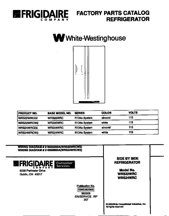 Diagram for WRS22WRCW2