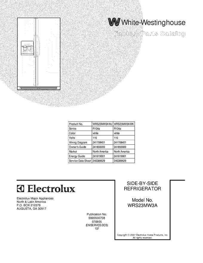 Diagram for WRS23MW3AWK