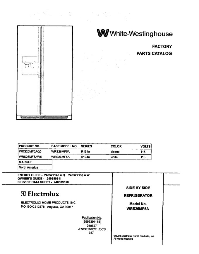 Diagram for WRS26MF5AW5