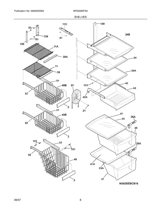 Diagram for WRS26MF5AWW