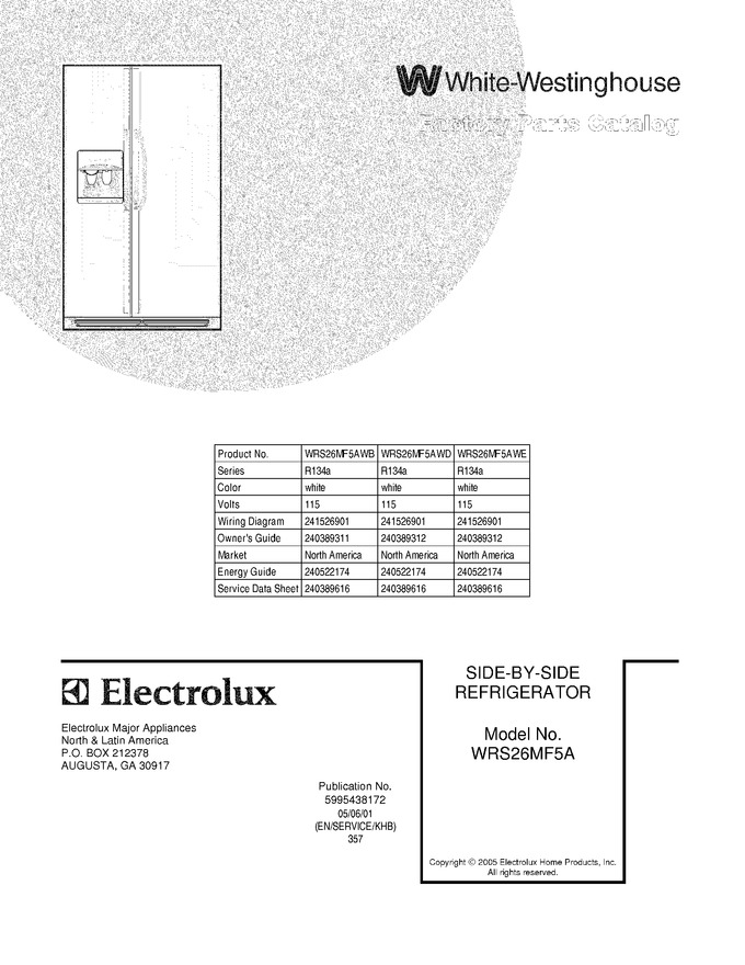 Diagram for WRS26MF5AWE