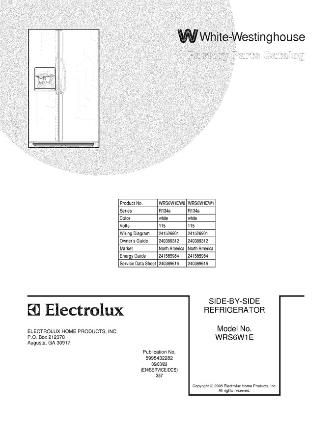 Diagram for WRS6W1EW1
