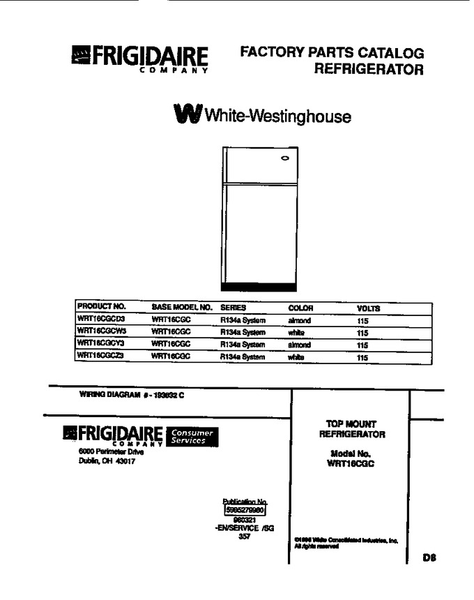 Diagram for WRT16CGCD3