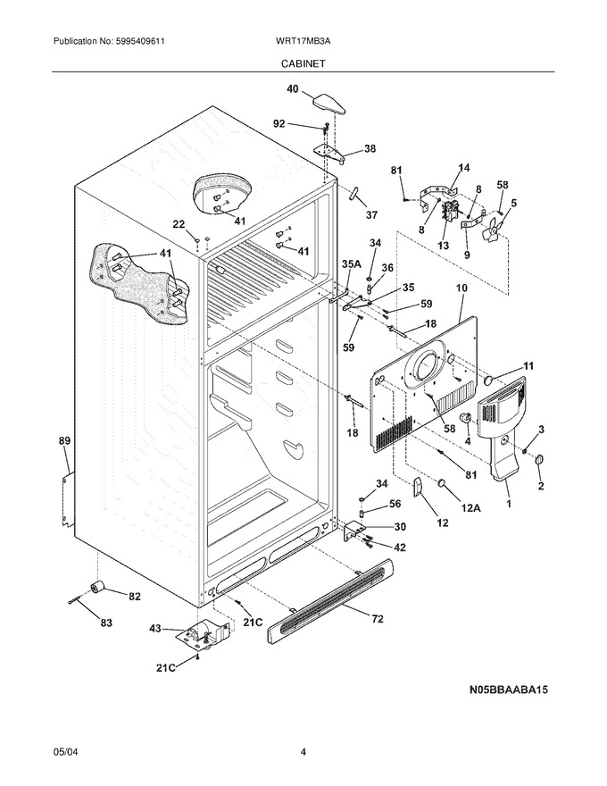 Diagram for WRT17MB3AW4