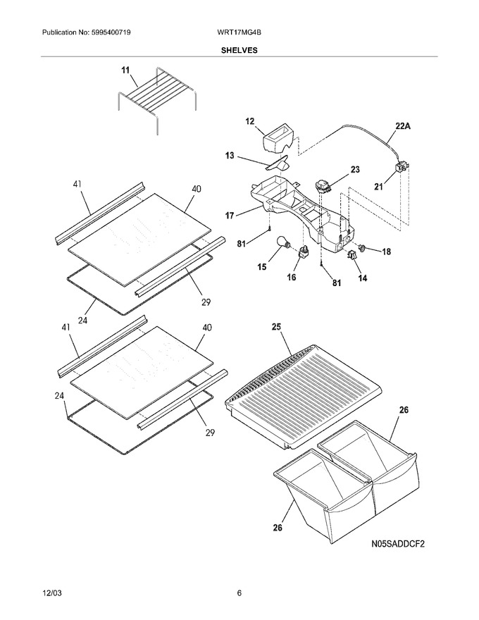 Diagram for WRT17MG4BW1
