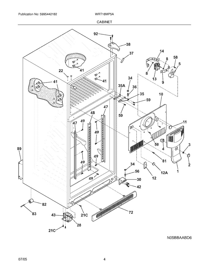 Diagram for WRT18MP5AQK