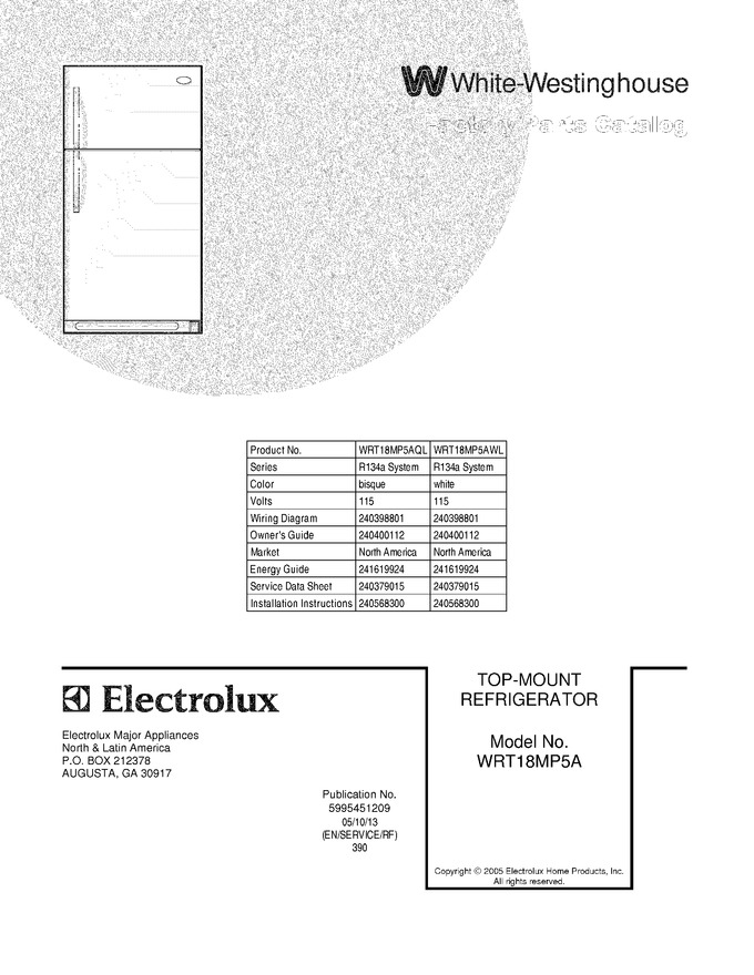 Diagram for WRT18MP5AQL