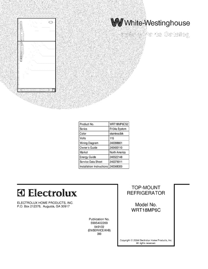 Diagram for WRT18MP6CS2