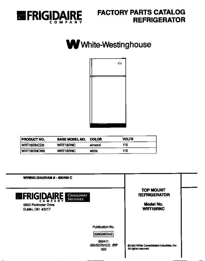 Diagram for WRT18RNCW0