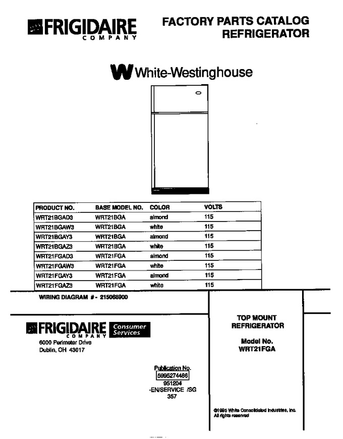 Diagram for WRT21FGAW3