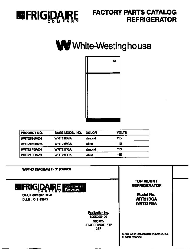 Diagram for WRT21FGAD4