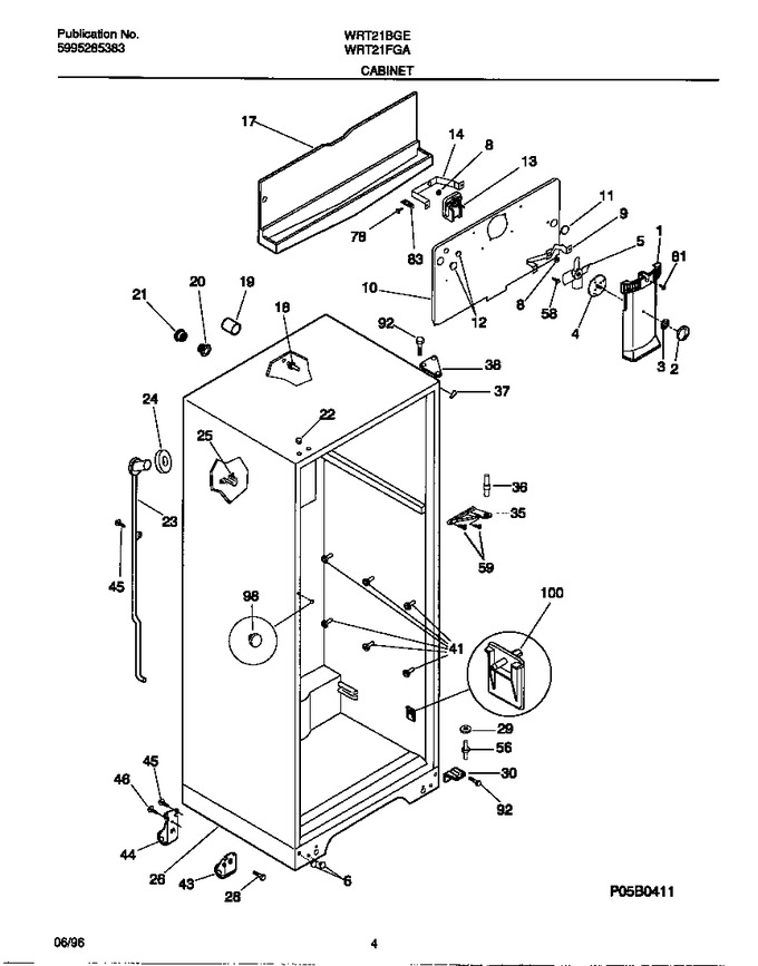 Diagram for WRT21BGED0