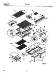 Diagram for 04 - Shelves, Controls, Divider, Mullion