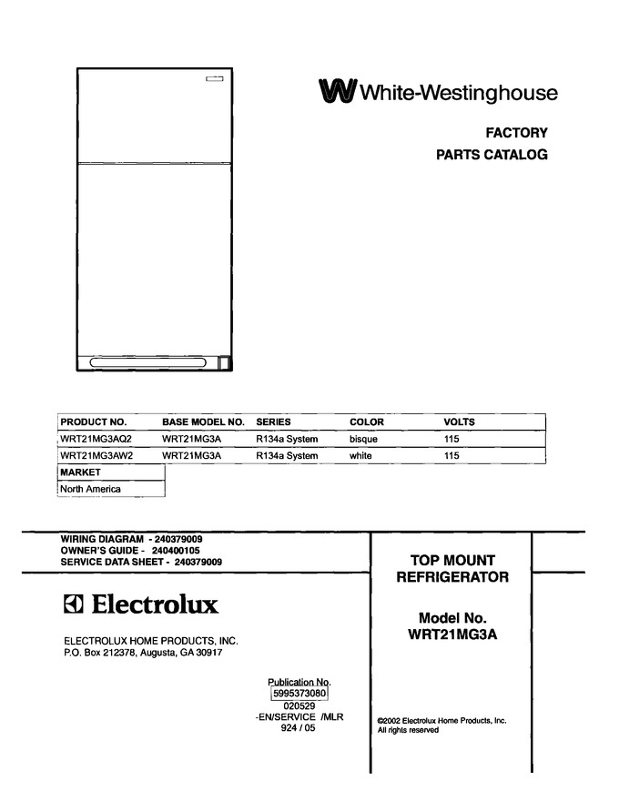 Diagram for WRT21MG3AQ2