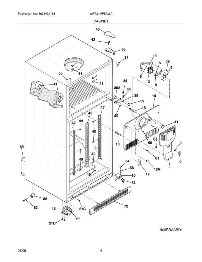 Diagram for WRT21MP5AWA