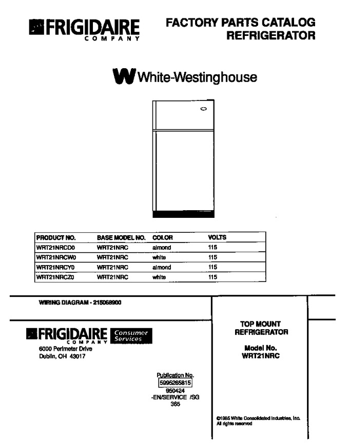 Diagram for WRT21NRCZ0