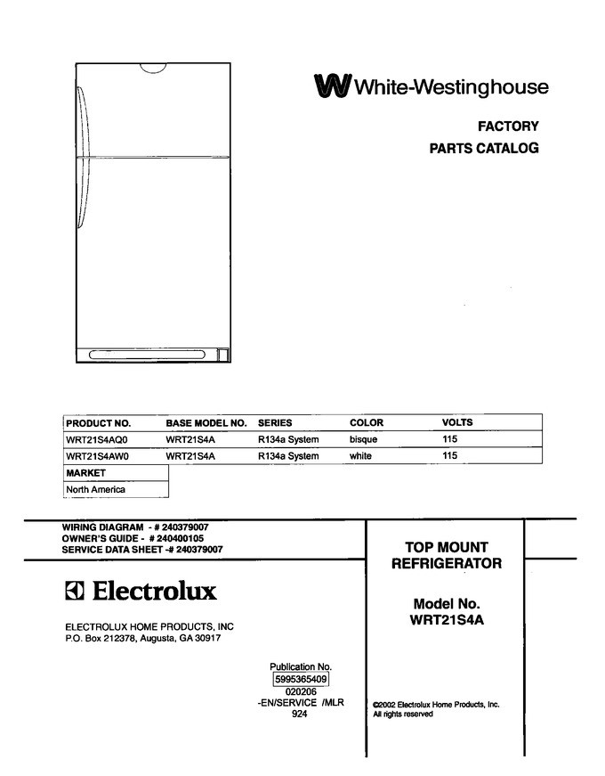 Diagram for WRT21S4AQ0