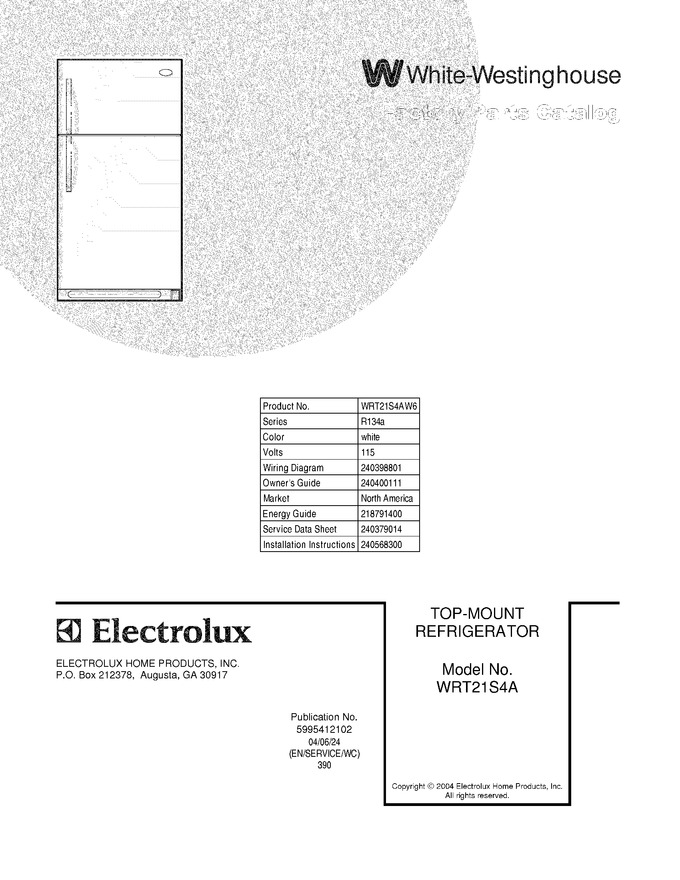 Diagram for WRT21S4AW6