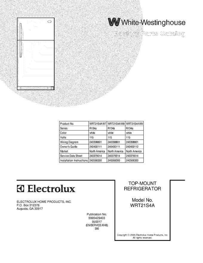 Diagram for WRT21S4AW7