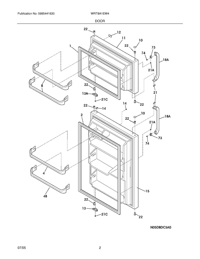 Diagram for WRT8A1EW4
