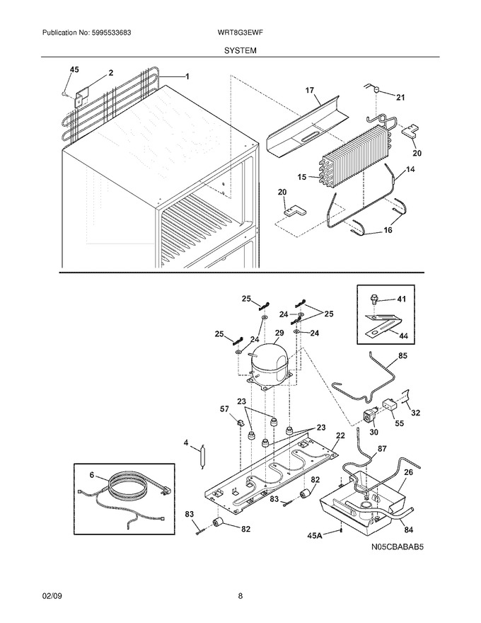 Diagram for WRT8G3EWF