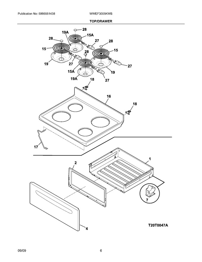 Diagram for WWEF3005KWB