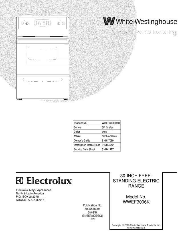 Diagram for WWEF3006KWB