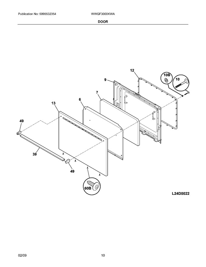 Diagram for WWGF3000KWA