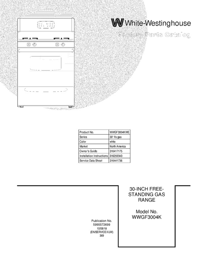Diagram for WWGF3004KWE