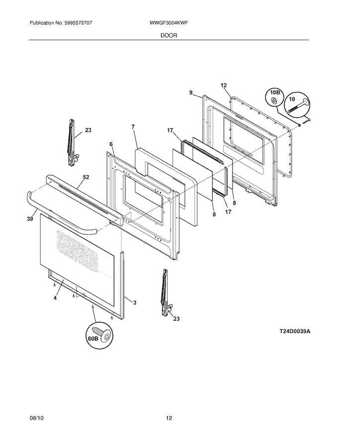 Diagram for WWGF3004KWF