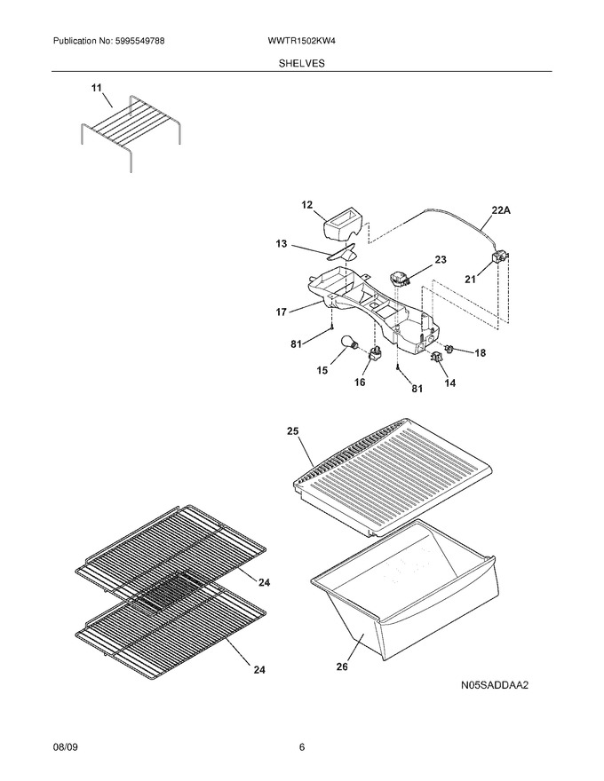 Diagram for WWTR1502KW4