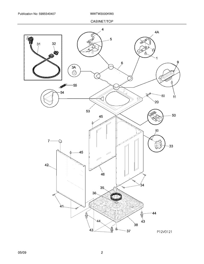 Diagram for WWTW3000KW0